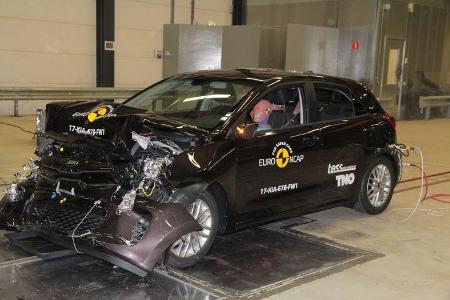 EuroNCAP-Crashtest Kia Rio