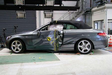 EuroNCAP-Crashtest Mercedes C-Klasse Cabrio
