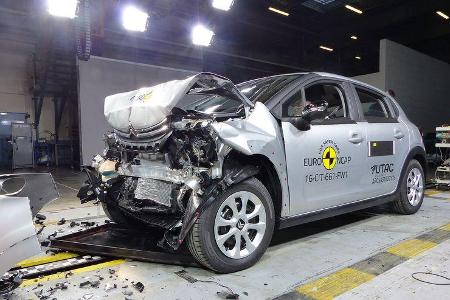 EuroNCAP Crashtest 2017 Citroen C3