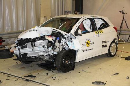 EuroNCAP Crashtest 2017 Ford Ka+