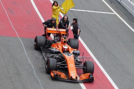 Stoffel Vandoorne - McLaren - Formel 1-Test - Barcelona - 28. Februar 2017