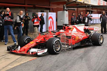 Kimi Räikkönen - Ferrari - Formel 1-Test - Barcelona - 28. Februar 2017