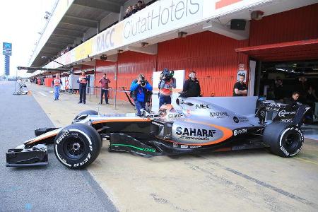 Esteban Ocon - Force India - Formel 1-Test - Barcelona - 28. Februar 2017