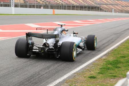 Lewis Hamilton - Mercedes - Formel 1-Test - Barcelona - 28. Februar 2017