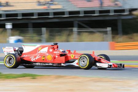 Kimi Räikkönen - Ferrari - Formel 1 - Test - Barcelona - 28. Februar 2017