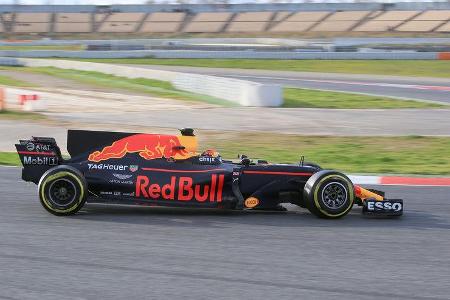 Daniel Ricciardo - Red Bull - Formel 1 - Test - Barcelona - 28. Februar 2017