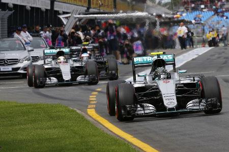 Nico Rosberg - Mercedes - Formel 1 - GP Australien - Melbourne - 19. Mrz 2016