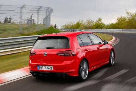 VW Golf R, Seitenansicht