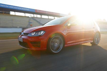 VW Golf R, Seitenansicht