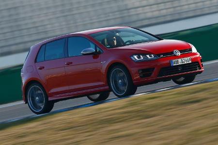 VW Golf R, Seitenansicht