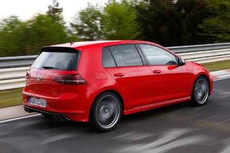 VW Golf R, Seitenansicht