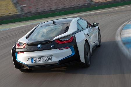 BMW i8, Heckansicht