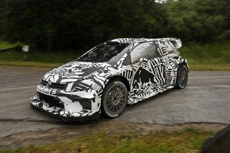VW Polo WRC 2017 - Erlknig - Testfahrten 2016