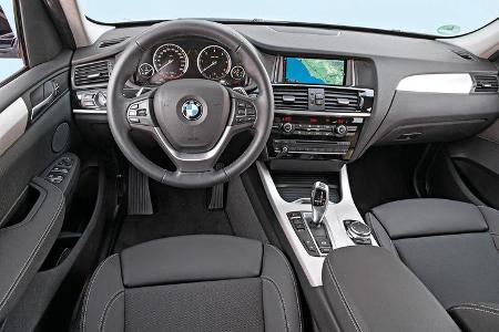 BMW X3 xDrive 20d, Cockpit