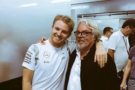 Keke & Nico Rosberg - GP Abu Dhabi 2016