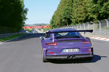 Porsche 911 GT3 RS, Heckansicht