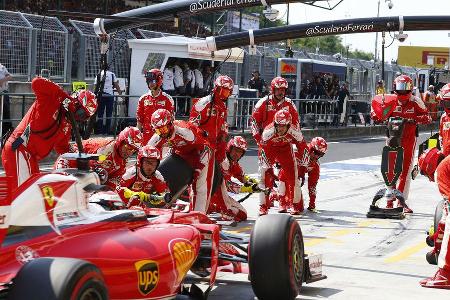 Kimi Rikknen - Ferrari - Formel 1 - GP Ungarn - 24. Juli 2016