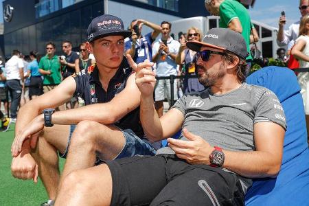 Verstappen & Alonso - GP Ungarn 2019