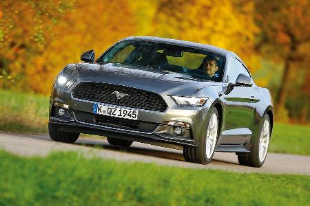Ford Mustang 2.3 Ecoboost Fastback, Frontansicht