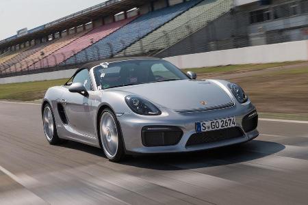 Porsche Boxster Spyder, Frontansicht