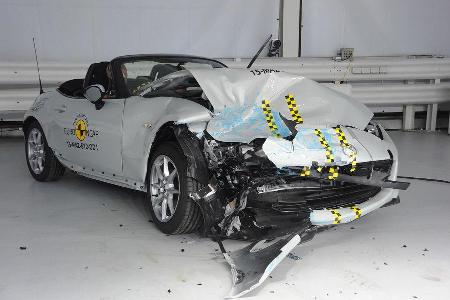 10/2015 EuroNCAP Crashtest Mazda MX-5.