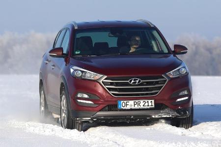 Hyundai Tucson 2.0 CRDi 4WD, Frontansicht