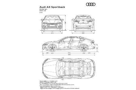 Audi S5 A5 Sportback SPERRFRIST
