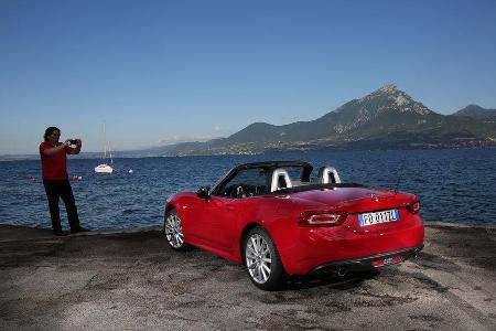 Fiat 124 Spider 1.4 Turbo, Heckansicht