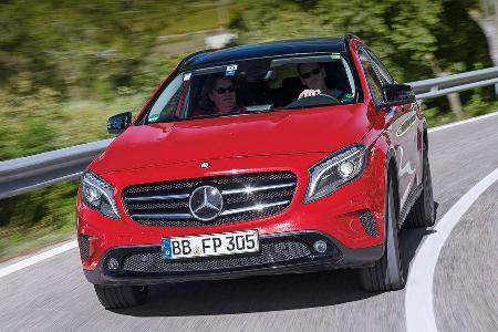 Mercedes 250 GLA 4matic, Frontansicht