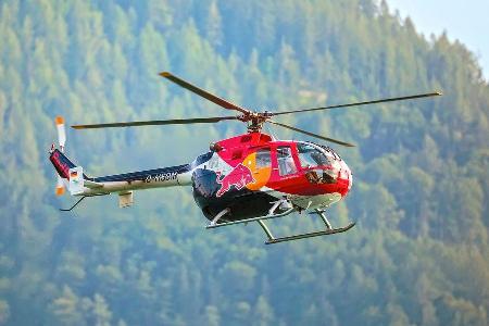 MBB Bo 105 - Helikopter - Red Bull