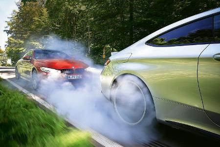 BMW M4 Competition, Mercedes-AMG C63 S Coupé