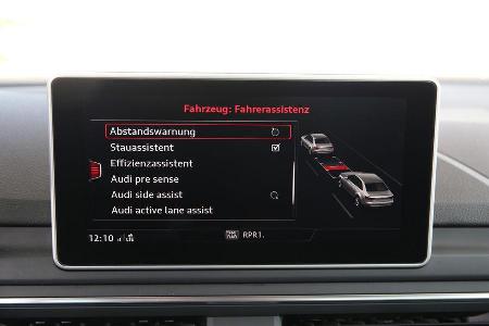 Adaptive Tempomaten, Audi A4