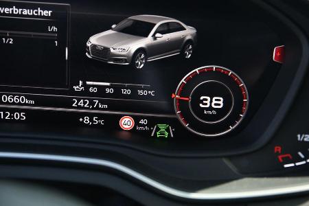 Adaptive Tempomaten, Audi A4