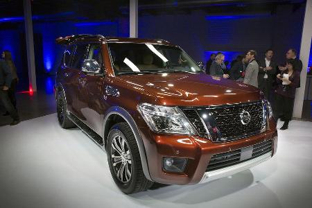 Nissan Armada Chicago Autoshow Weltpremiere 2016