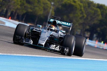 Mercedes - Pirelli 2017 Reifen-Test - Paul Ricard - 2016