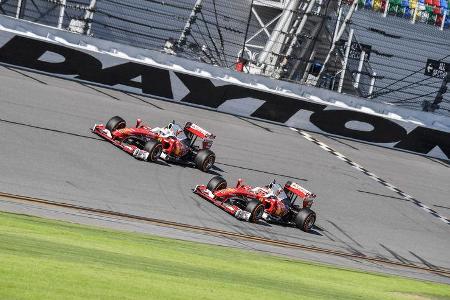 Sebastian Vettel - Kimi Räikkönen - Ferrari F60 - Finali Mondiali - Daytona