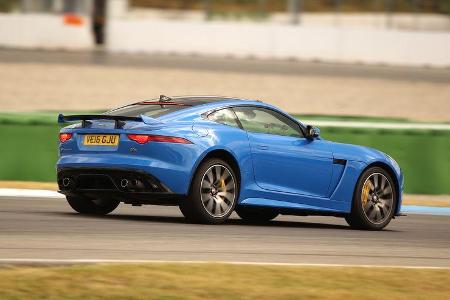 Jaguar F-Type SVR, Heckansicht