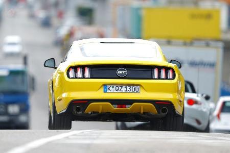 Ford Mustang GT 5.0 Ti-VCT V8, Heckansicht