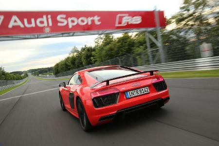 Audi R8 V10 Plus, Heckansicht