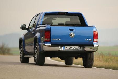 VW Amarok 3.0 TDI, Heckansicht