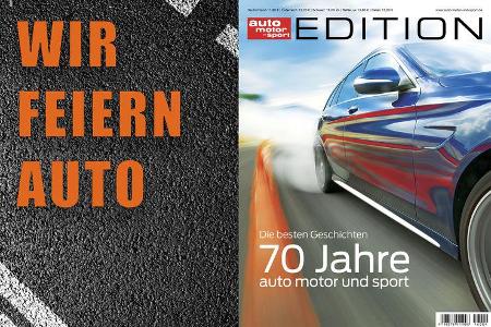 auto motor und sport-Edition, 70 Jahre, Jubiläumsausgabe, Sonderheft, Edition