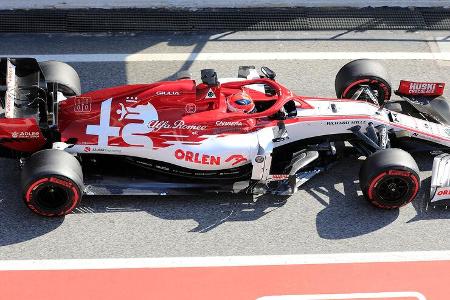 Robert Kubica - Alfa Romeo - F1-Test - Barcelona - 19. Februar 2020