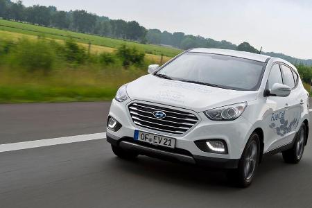 Hier fährt die Zukunft: Hyundai ix35 Fuel Cell