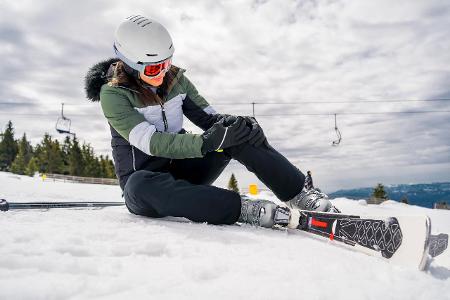 So kurieren Sie Ihre Ski-Verletzungen aus