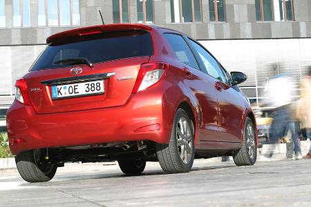 Toyota Yaris 1.4D-4D, Heck