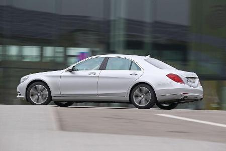 Mercedes S 500 Plug in Hybrid lang, Seitenansicht