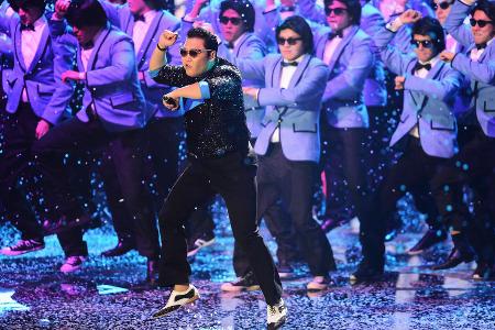 12. Oktober 2012 - Psy erklimmt mit 'Gangnam Style' Platz 1 der deutschen Charts