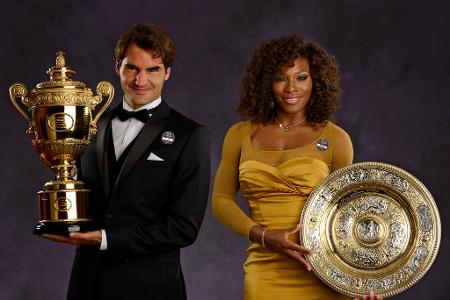 7. + 8. Juli 2012 - Serena Williams und Roger Federer triumphieren in Wimbledon