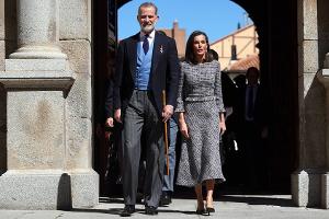 Felipe und Letizia strahlen beim spanischen Literaturpreis