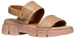 Geox Damen D LISBONA A Wedge Sandal, DK Skin, 37.5 EU von Geox